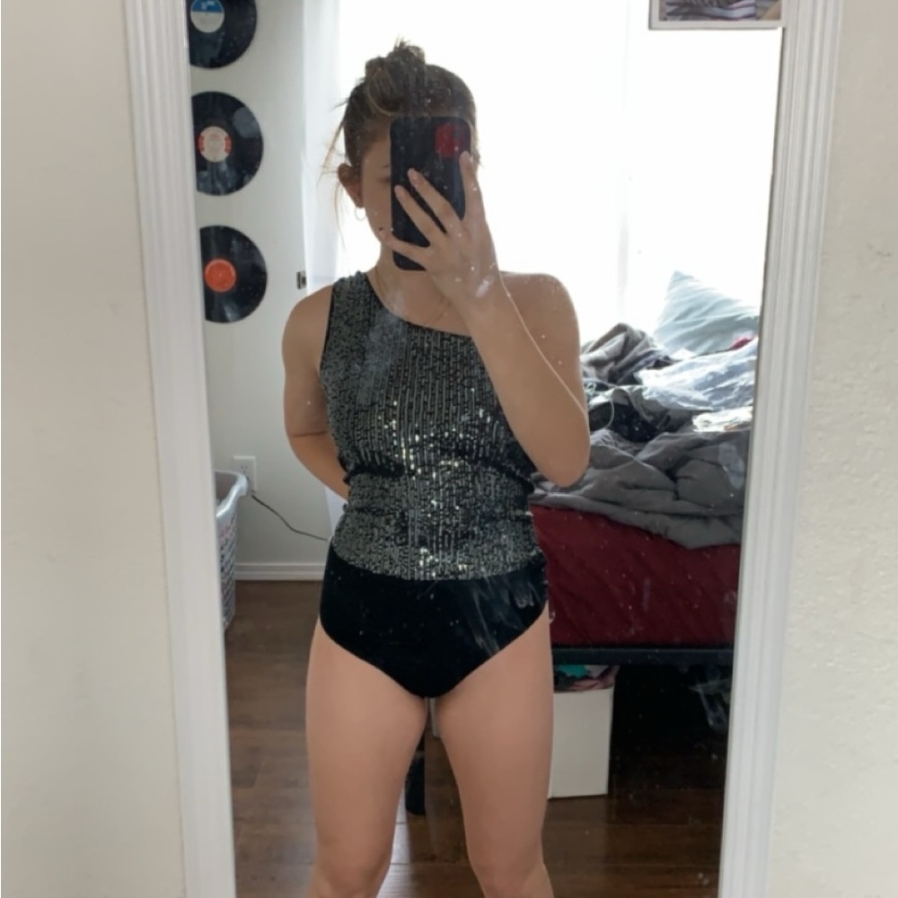 Sparkly bodysuit